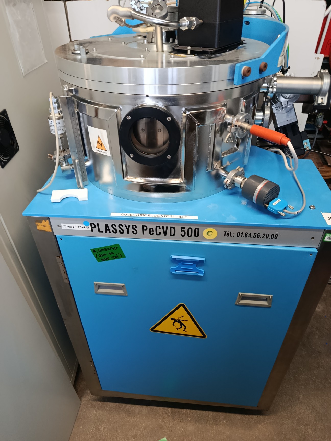 Image of Vacuum Deposition / CVD System – Multi-Component High-Vacuum Processing Assembly