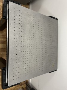 Thumbnail image of Newport Pneumatic Isolation Optical Table System w/ Thorlabs PBH51510 Breadboard