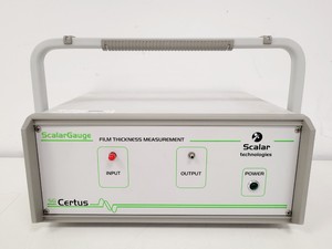 Thumbnail image of Scalar Technologies SG-Certus ScalarGauge Film Thickness Measurement
