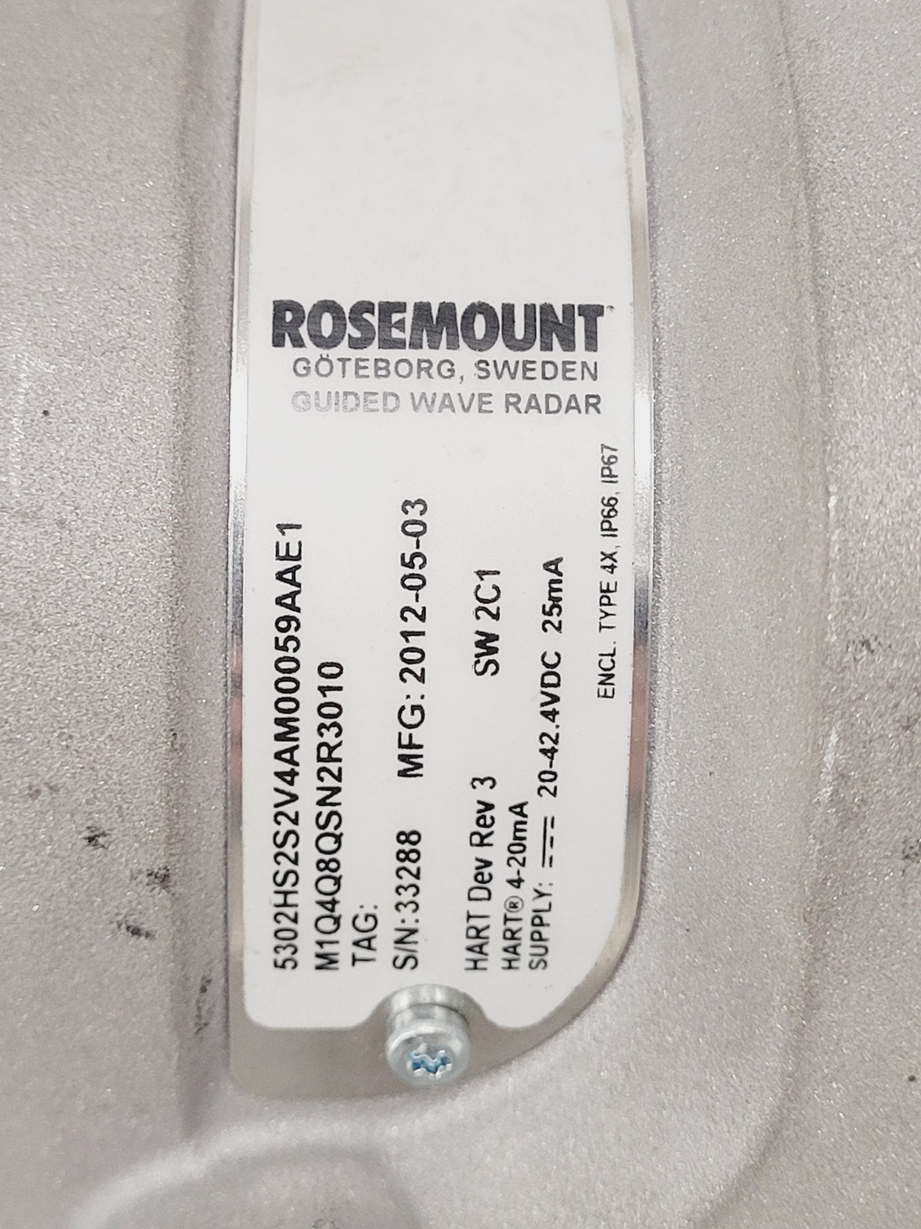 Image of Rosemount 5300 Level Transmitter