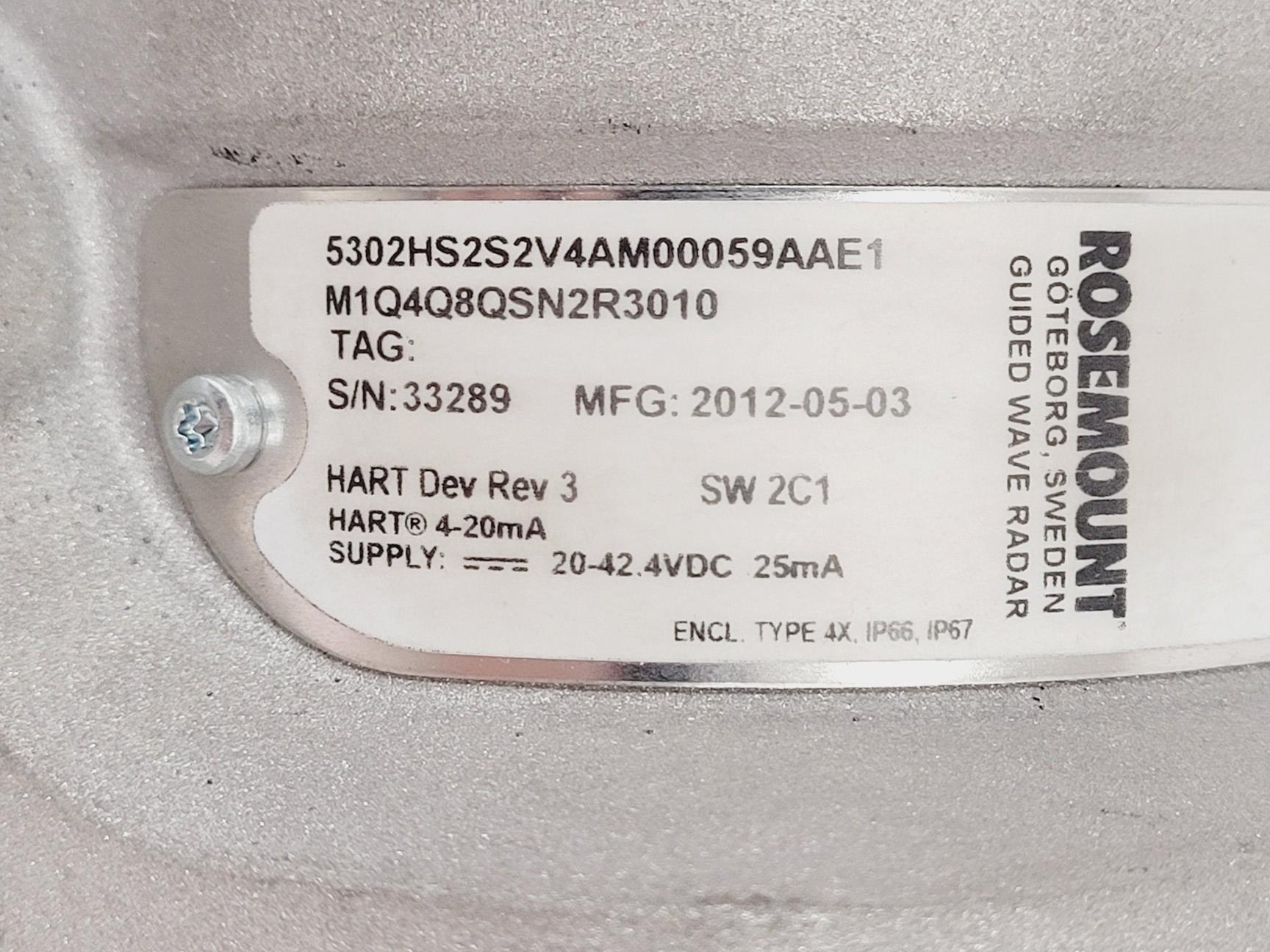 Image of Rosemount 5300 Level Transmitter