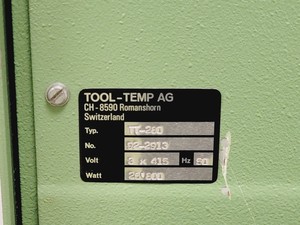 Thumbnail image of Tool-Temp TT-260 Oil Temperature Control Unit