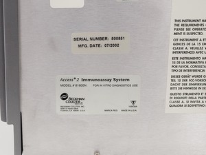 Thumbnail image of Beckman Coulter 81600N Access 2 Immunoassay System