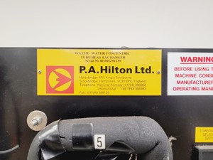 Thumbnail image of P.A.Hilton LTD Heat Exchanger Service Unit W/ Tube Heat Exchanger