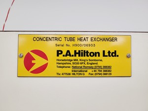 Thumbnail image of P.A.Hilton LTD Concentric Tube Heat Exchanger
