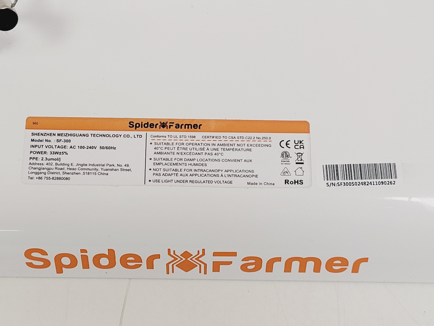 Image of Job Lot of 14 x Spider Farmer Lights