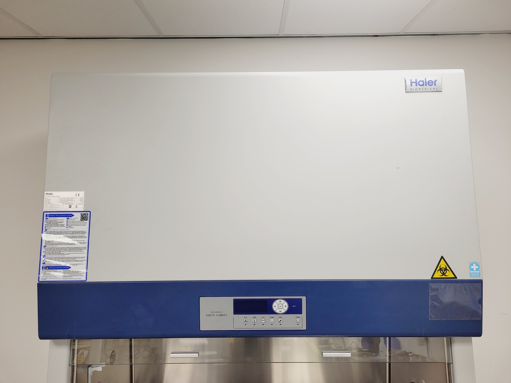 Image of Haier HR1200-II A2 Class II Safety Cabinet 