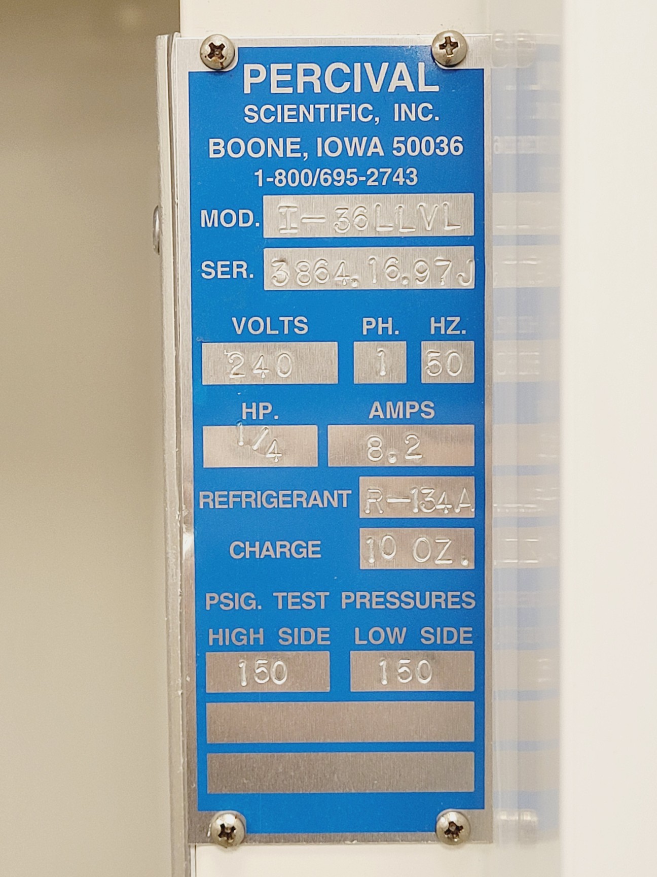 Image of Percival Scientific I-36LLVL Growth Chamber