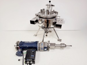 Thumbnail image of 10/15L POPE Nutsche reactor filter W/ Lesson Stirrer Motor and Controller