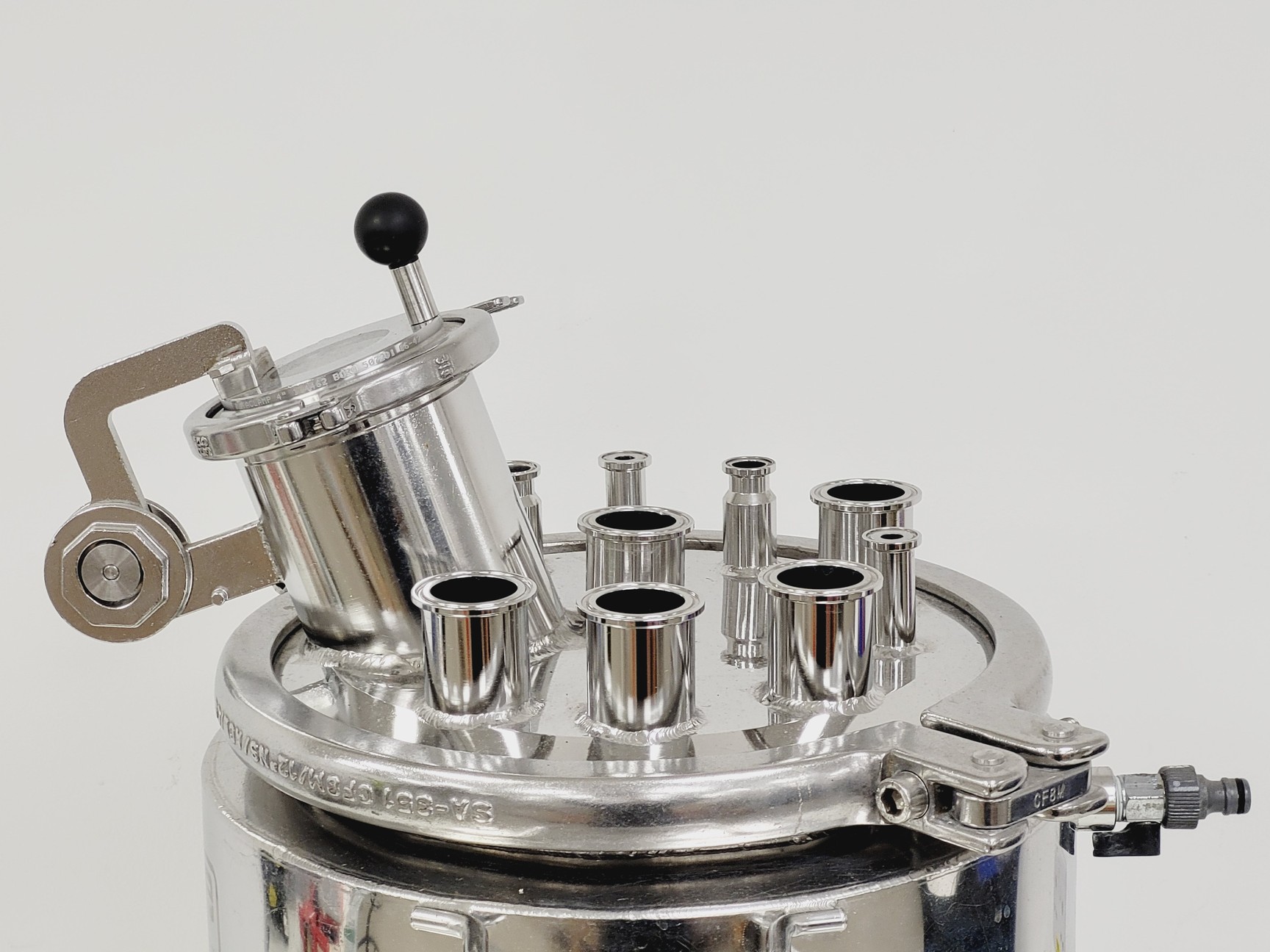 Image of 10/15L POPE Nutsche reactor filter W/ Lesson Stirrer Motor and Controller