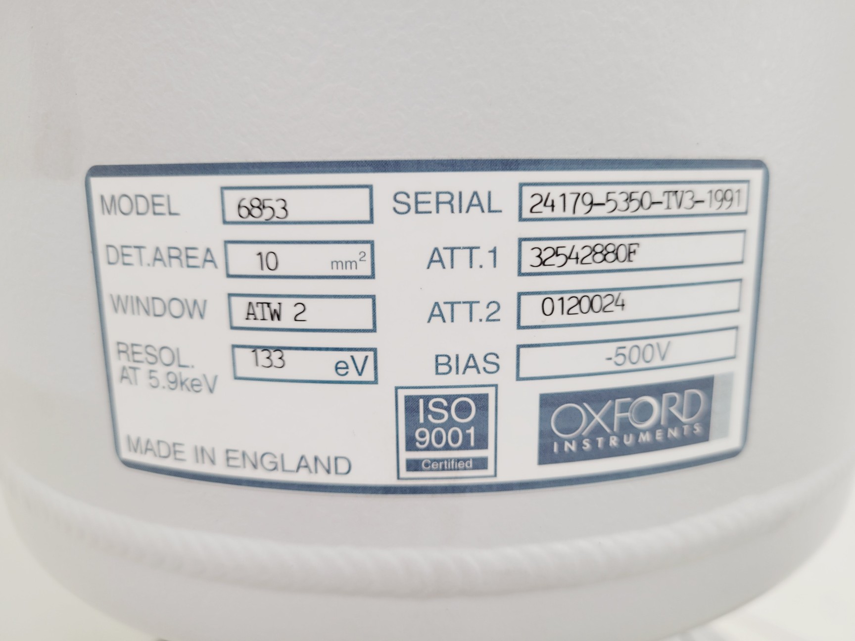 Image of Oxford Instruments INCA X-Sight 6853