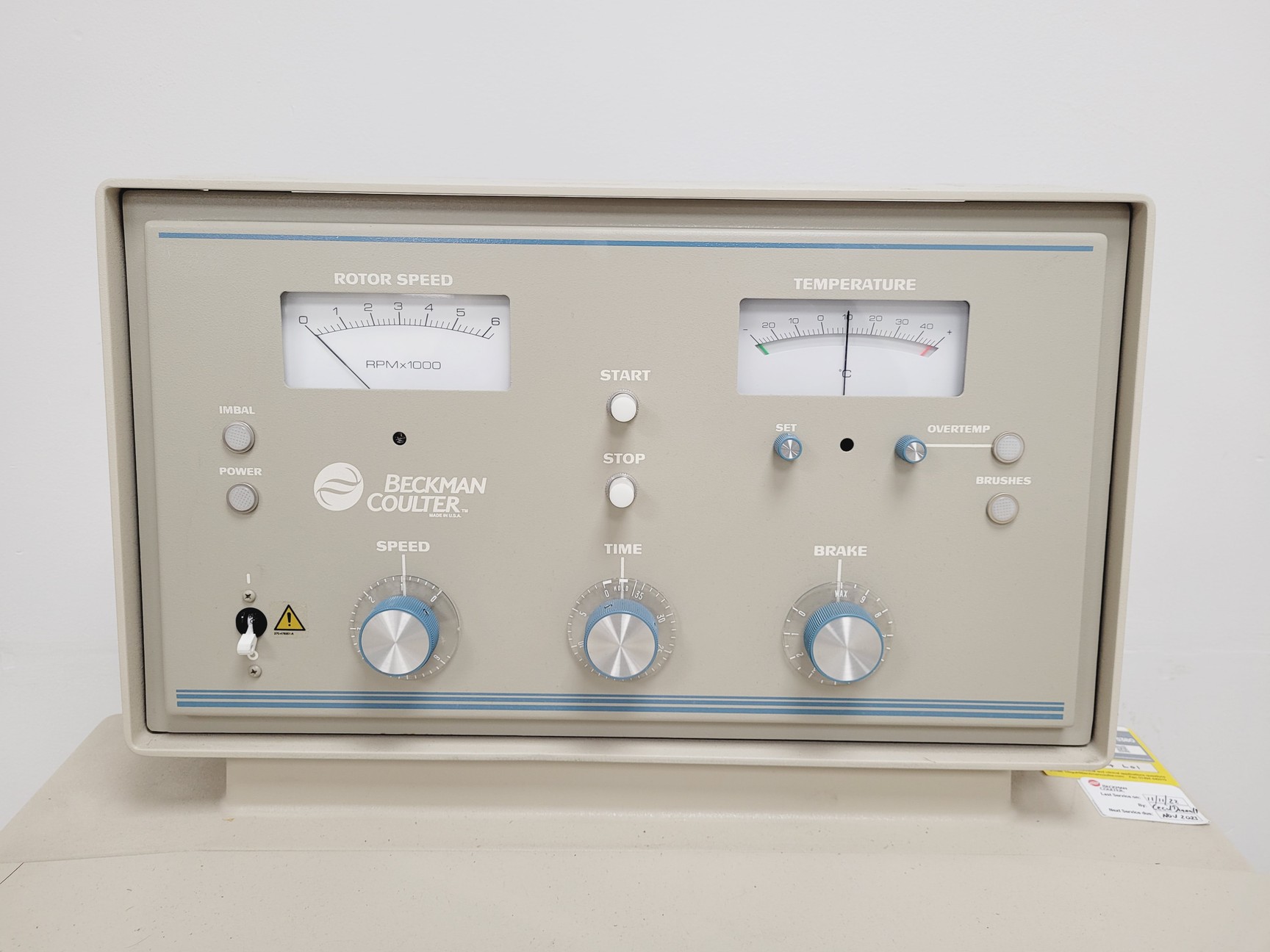 Image of Beckman Coulter J6-HC Floor Standing Centrifuge w/ JS-4.2 Rotor & 6 x Bucket Lab