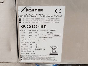 Thumbnail image of Foster Refrigerator 618642 Blast Chiller
