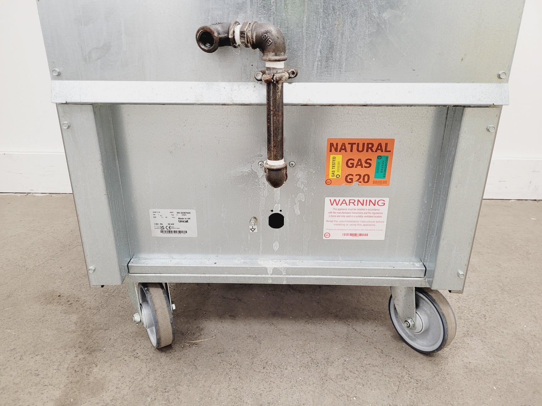 Image of Lincat OG8111/N Twin Tank Fryer