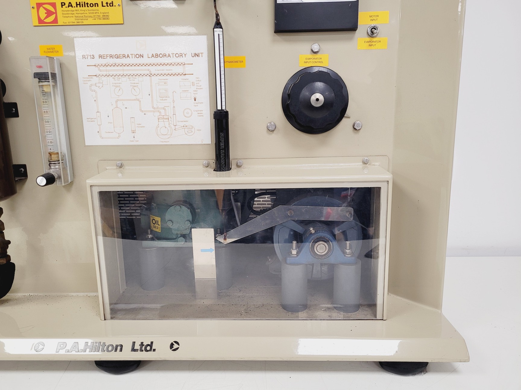 Image of P.A.Hilton LTD Refrigeration laboratory Unit 