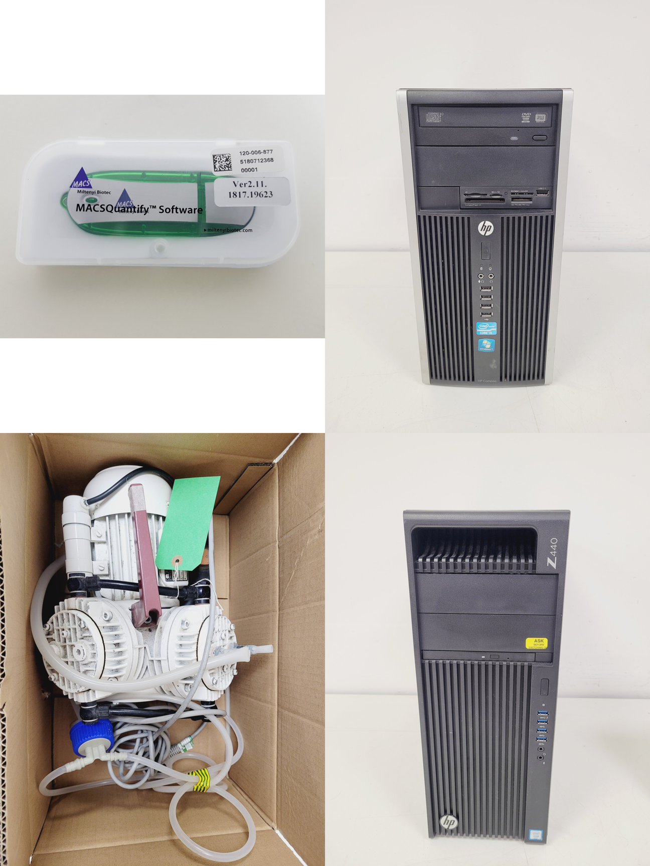 Image of Mixed Job Lot of Laboratory Equipment - Miltenyi Biotec, Dell, Ohaus 