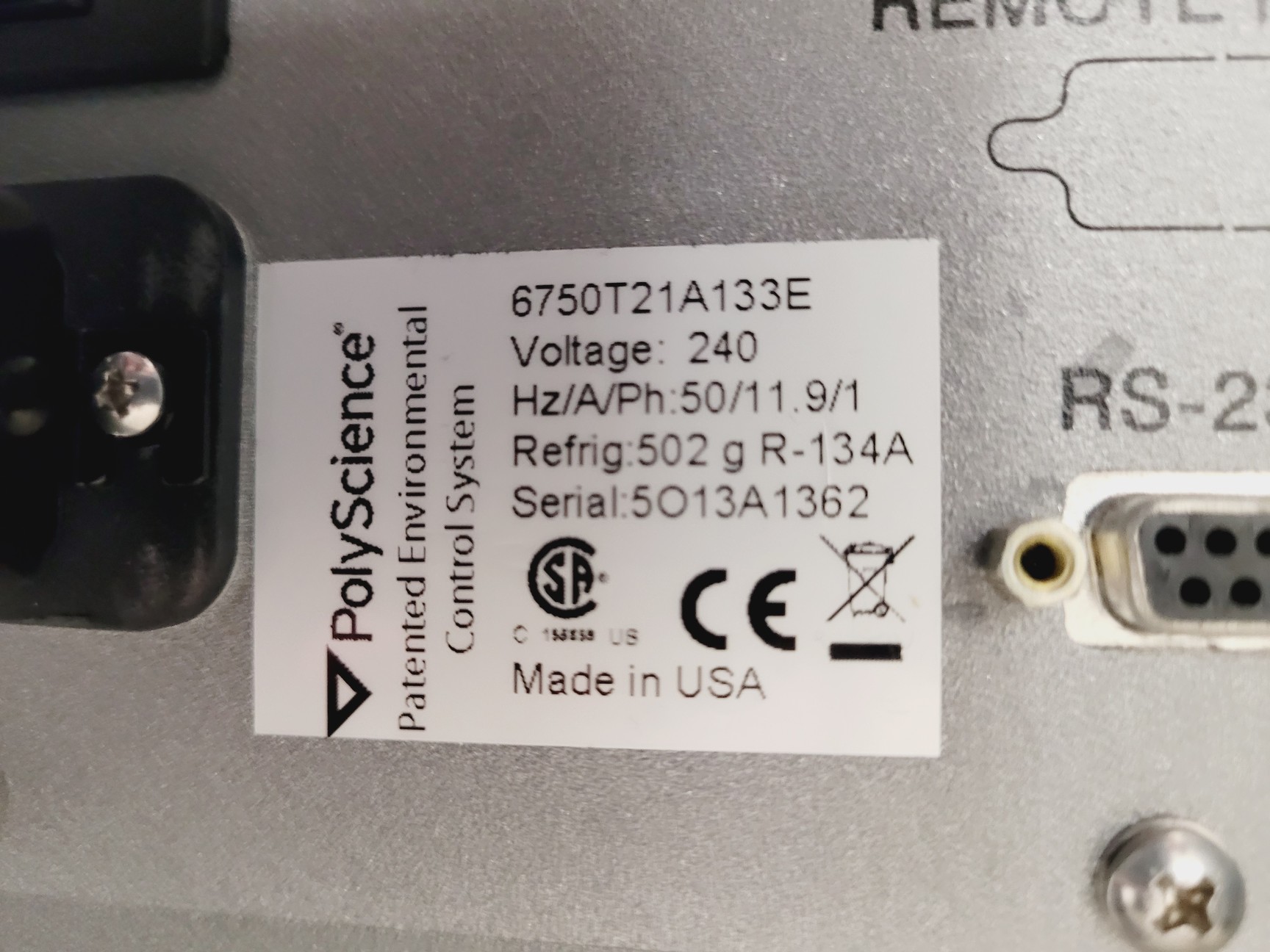 Image of DVS Sciences Inc CyTOF 2 Mass Cytometer w/ Polyscience Chiller, PC & softwarre