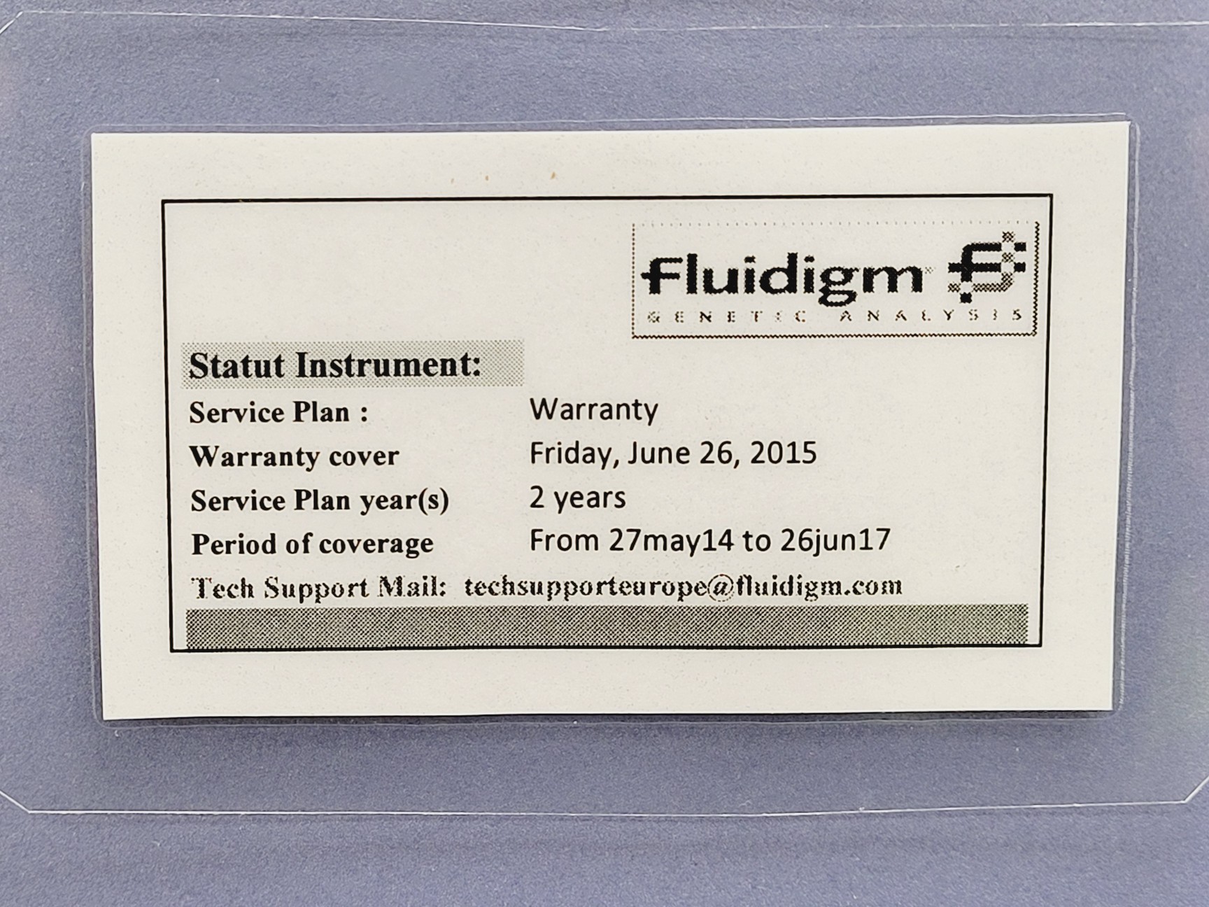 Image of Fluidigm BioMark HD System