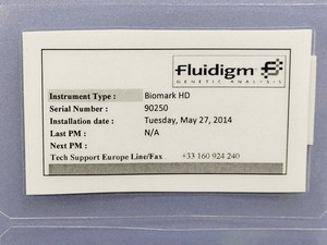 Thumbnail image of Fluidigm BioMark HD System