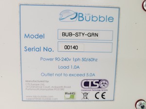 Thumbnail image of Lab Bubble BUB-STY-GRN Safety Bubble Bench Mounted Fume Hood