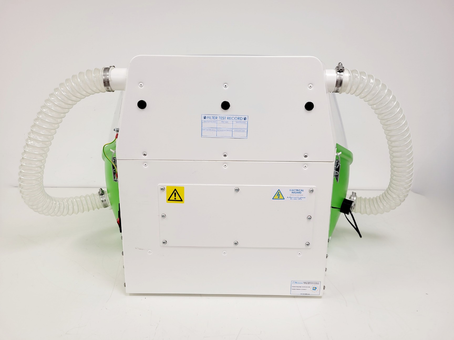 Image of Lab Bubble BUB-STY-GRN Safety Bubble Bench Mounted Fume Hood