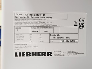 Thumbnail image of Liebherr LGUex 1500 MediLine Lab Freezer