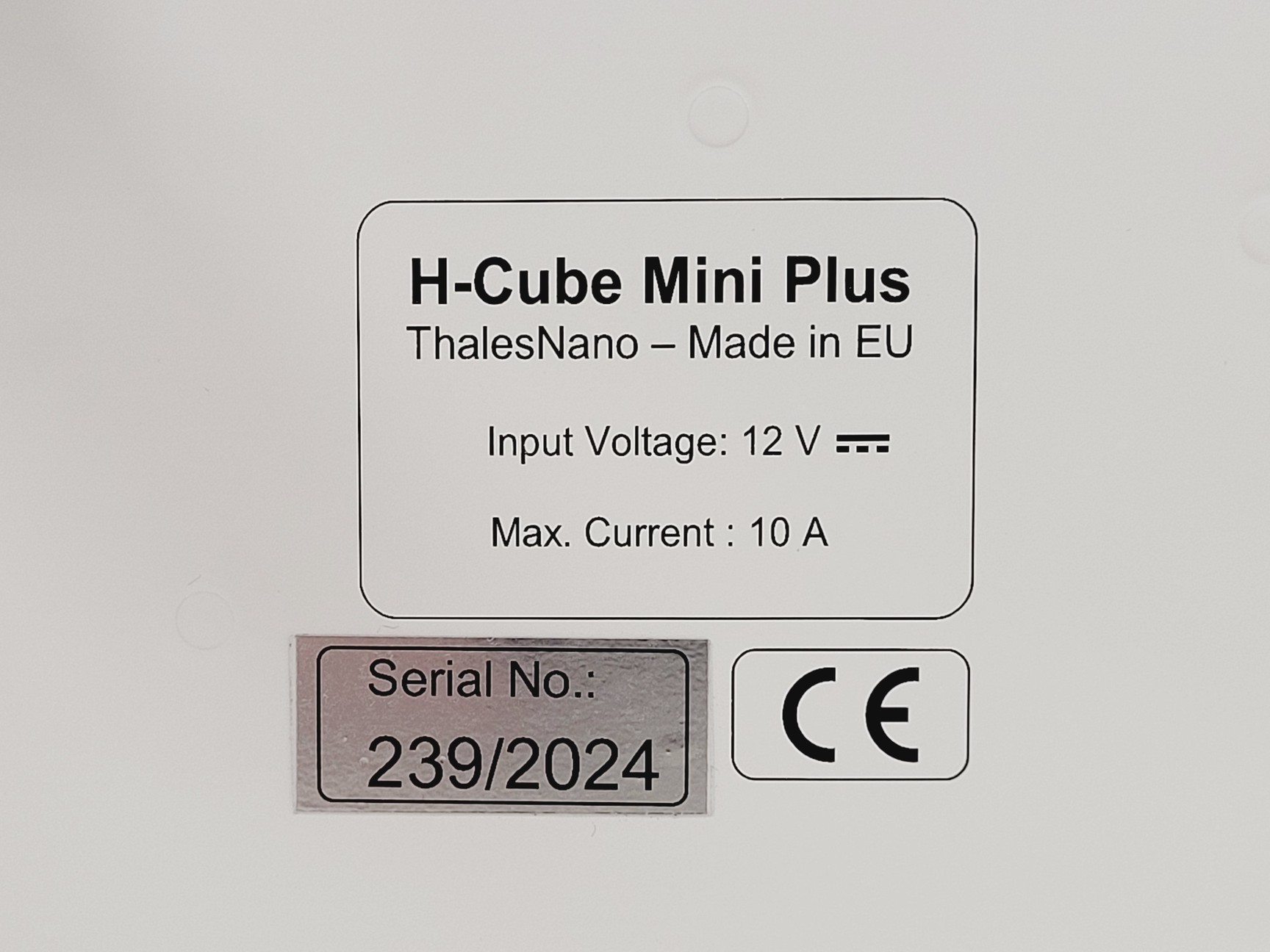 Image of ThalesNano H-Cube Mini+ Flow Reactor