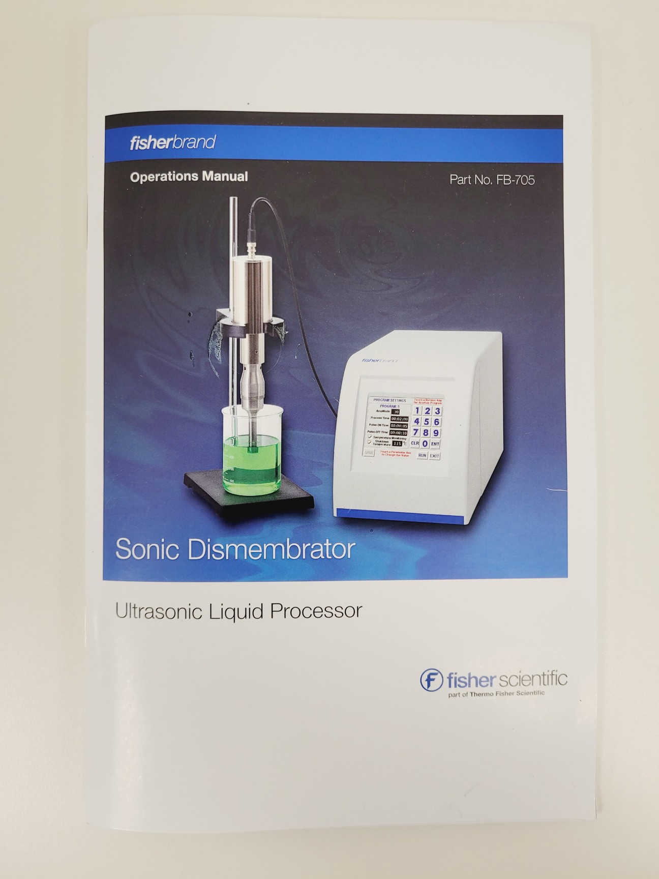 Image of Fisherbrand FB705 Sonic Dismembrator W/ Sonicator Chamber
