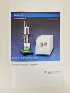 Thumbnail image of Fisherbrand FB705 Sonic Dismembrator W/ Sonicator Chamber