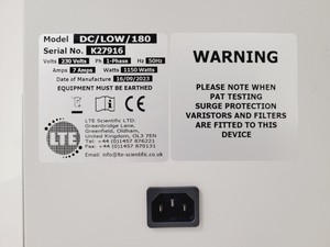 Thumbnail image of LTE Scientific DC/LOW/180 Eco Drying Cabinet 2023