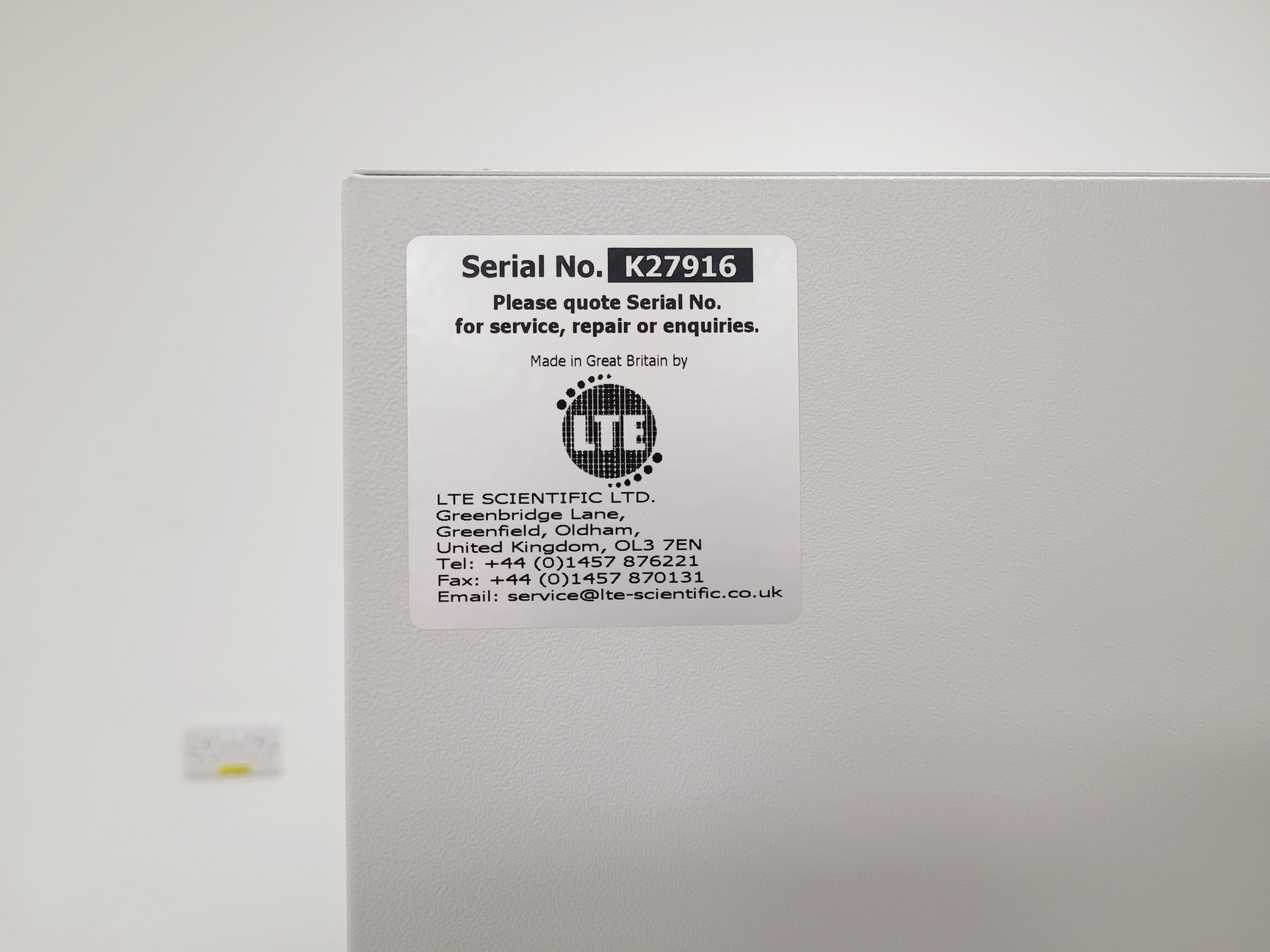 Image of LTE Scientific DC/LOW/180 Eco Drying Cabinet 2023