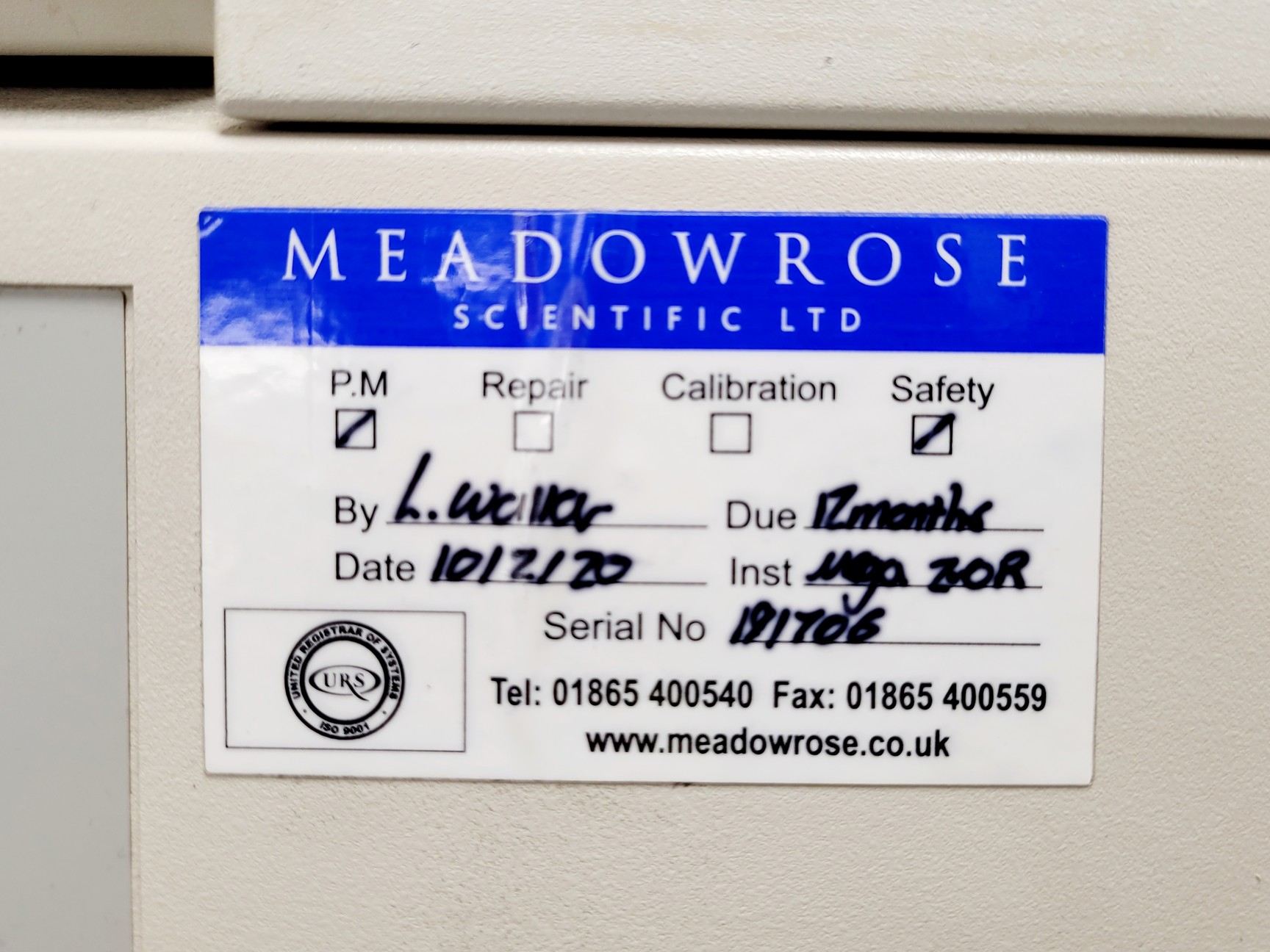 Image of Heraeus Instruments Megafuge 2.0R Benchtop Centrifuge