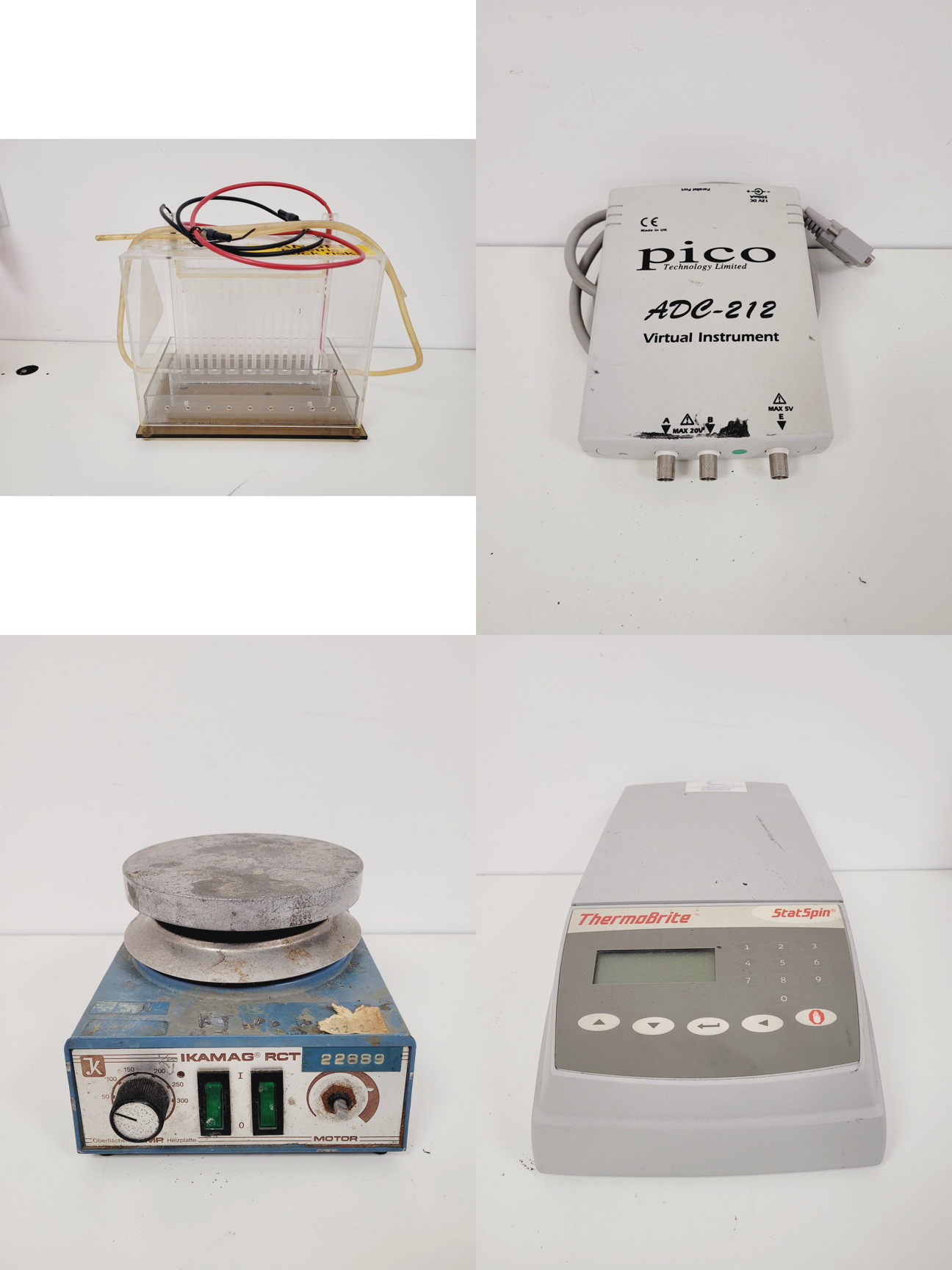 Image of Mixed Job Lot of Laboratory Equipment - Vickers, Bio-Rad, Ikamag, Eppendorf,