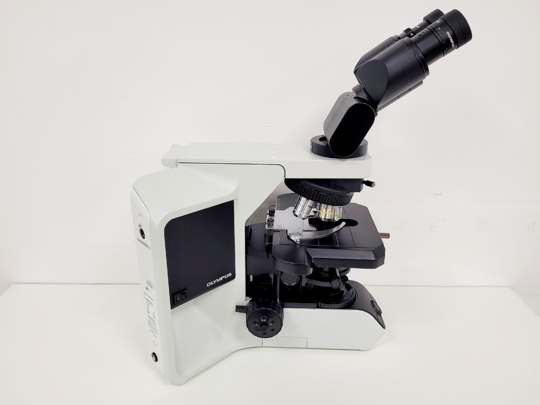 Lab Microscope Bx43f Olympus BX43F Compound Microscope w/ 4 x Objectives 2x/10x/20x/40x ...