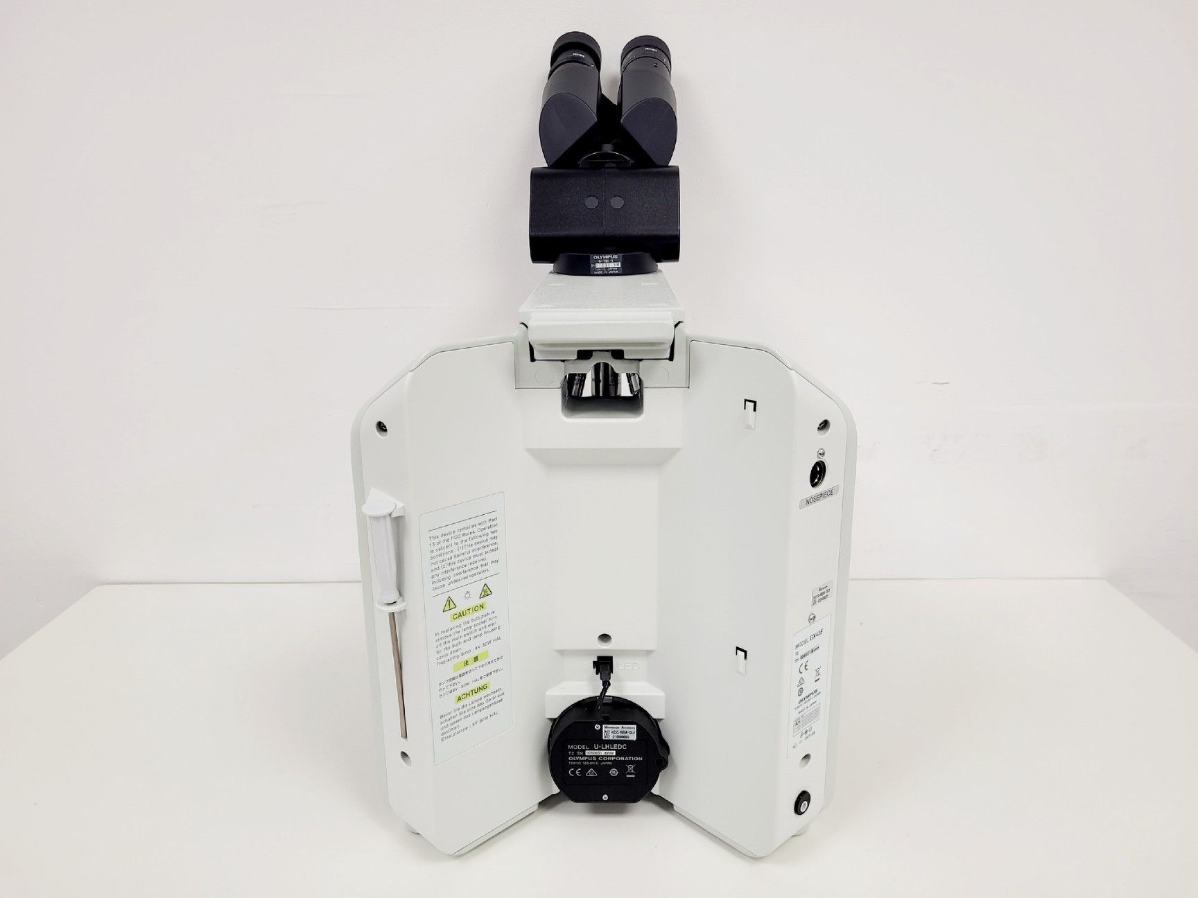 Image of Olympus BX43F Compound Microscope w/ 4 x Objectives 2x/10x/20x/40x PlanC PlanN