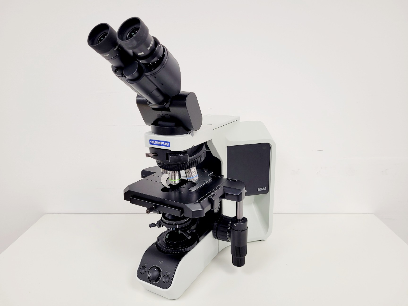 Image of Olympus BX43F Compound Microscope w/ 4 x Objectives 2x/10x/20x/40x PlanC PlanN