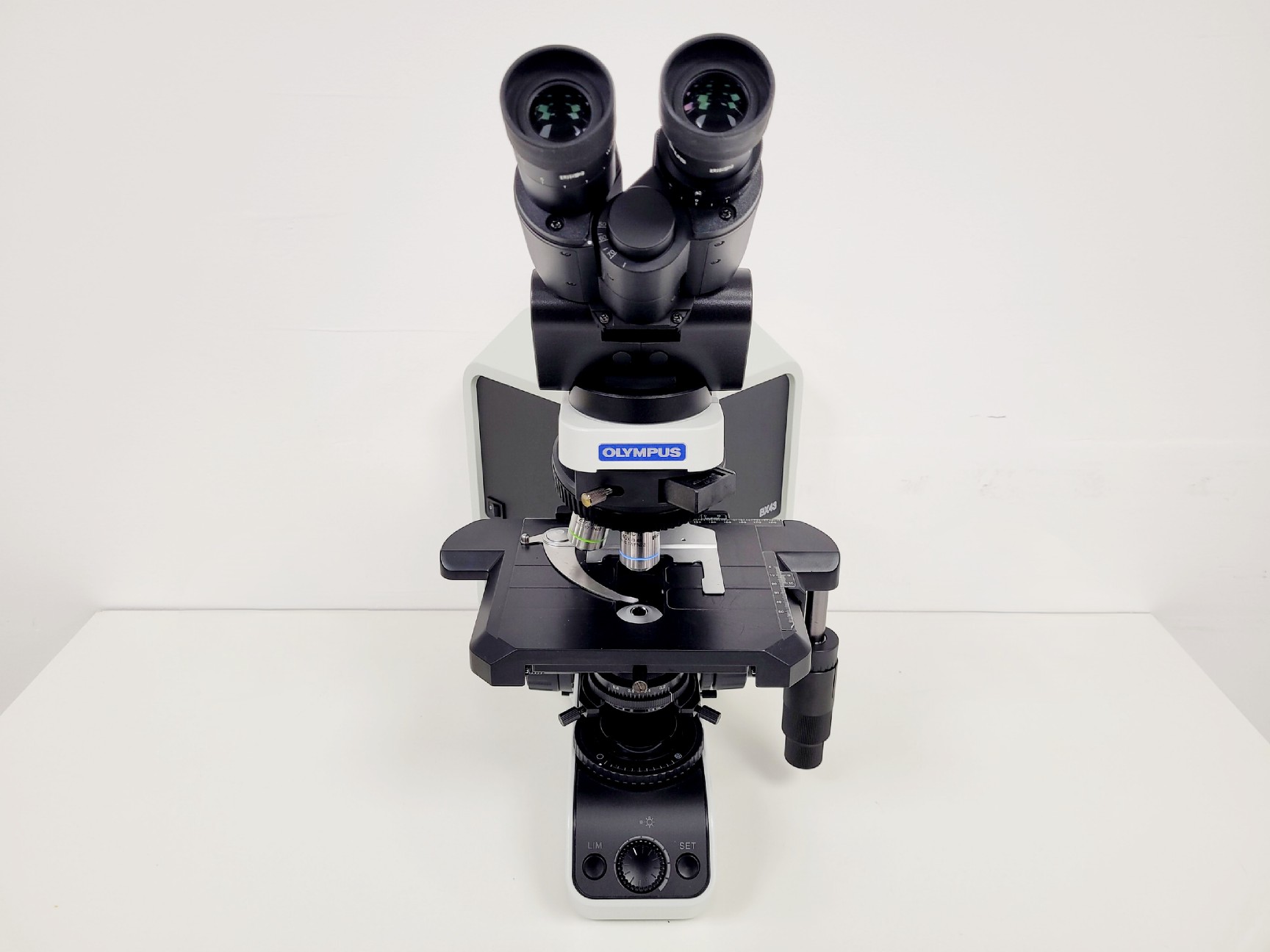 Image of Olympus BX43F Compound Microscope w/ 4 x Objectives 2x/10x/20x/40x PlanC PlanN