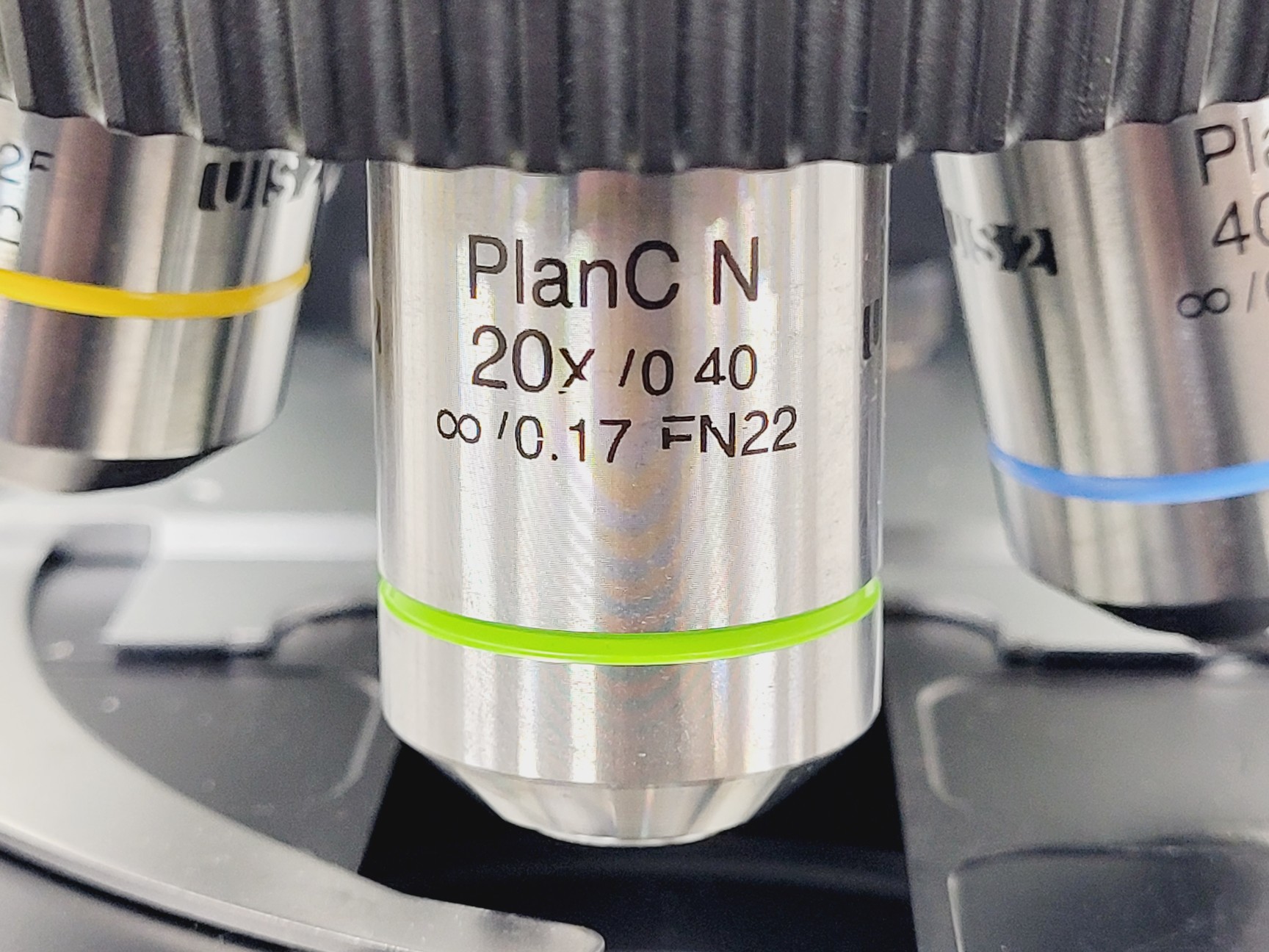 Image of Olympus BX43F Compound Microscope w/ 4 x Objectives 2x/10x/20x/40x PlanC PlanN