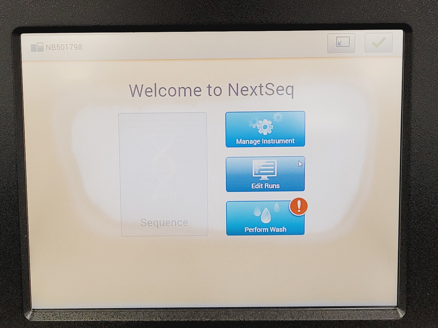 Nextseq Icon Illumina NextSeq 500 DNA Sequencer Lab