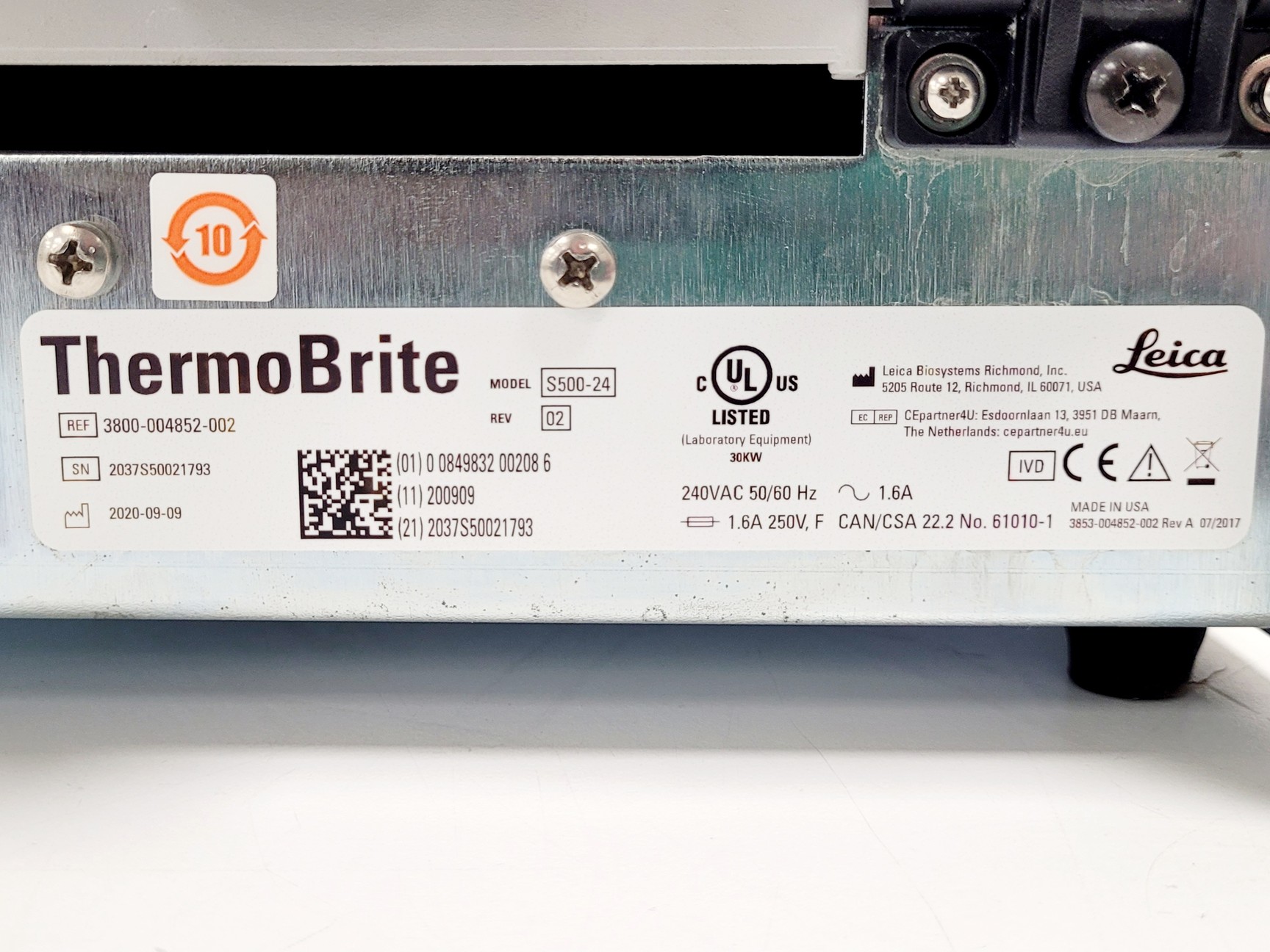 Image of Leica ThermoBrite S500-24 Slide Denaturation Hybridisation System