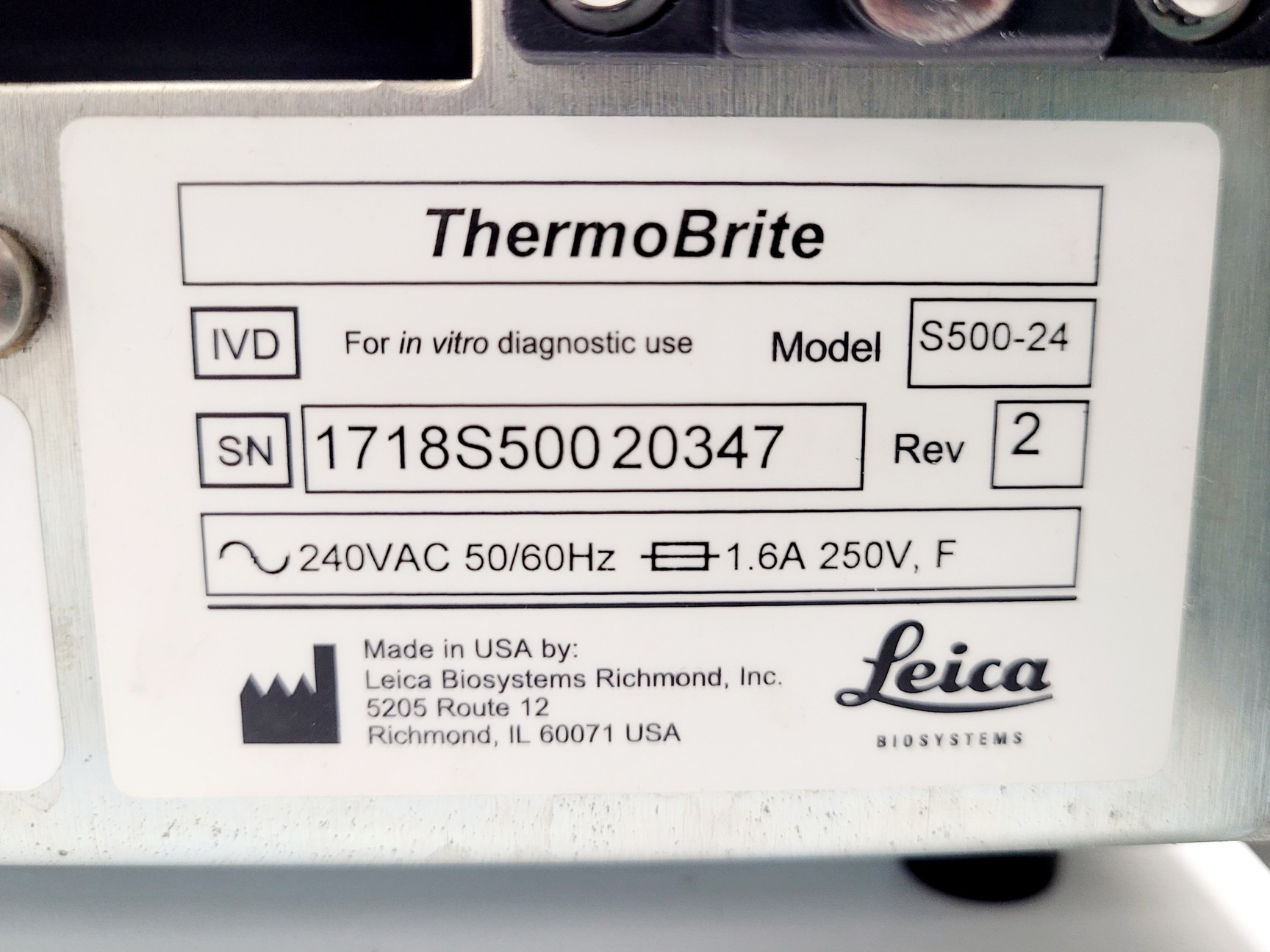 Image of Leica ThermoBrite S500-24 Slide Denaturation Hybridisation System