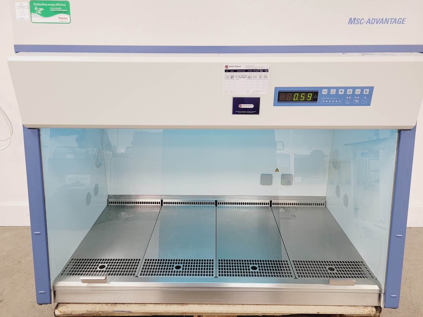 Image of Thermo Scientific MSC 1.2 Class II Safety Cabinet Lab