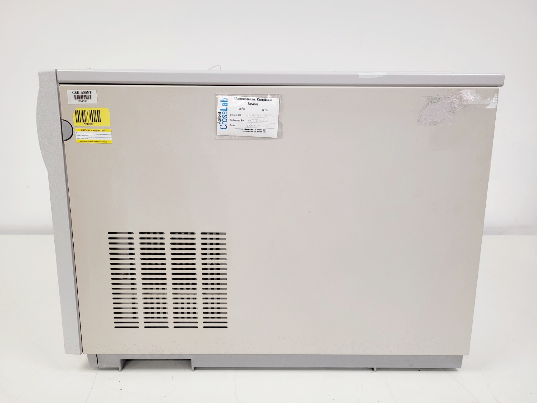 Image of Agilent LC/MSD Trap XCT Ion Trap Mass Spectrometer Lab