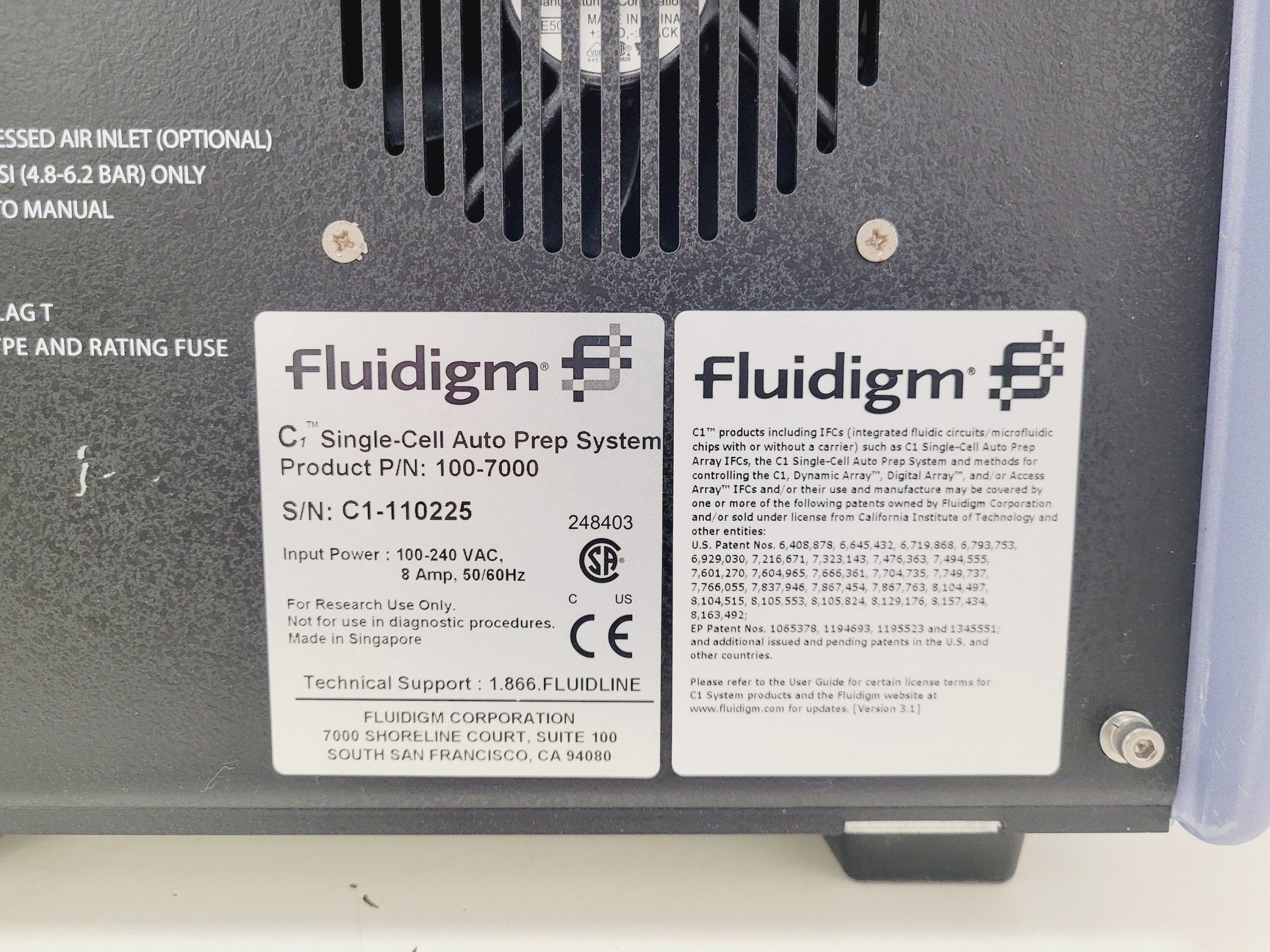 Image of Fluidigm C1 Single-Cell Auto Prep System
