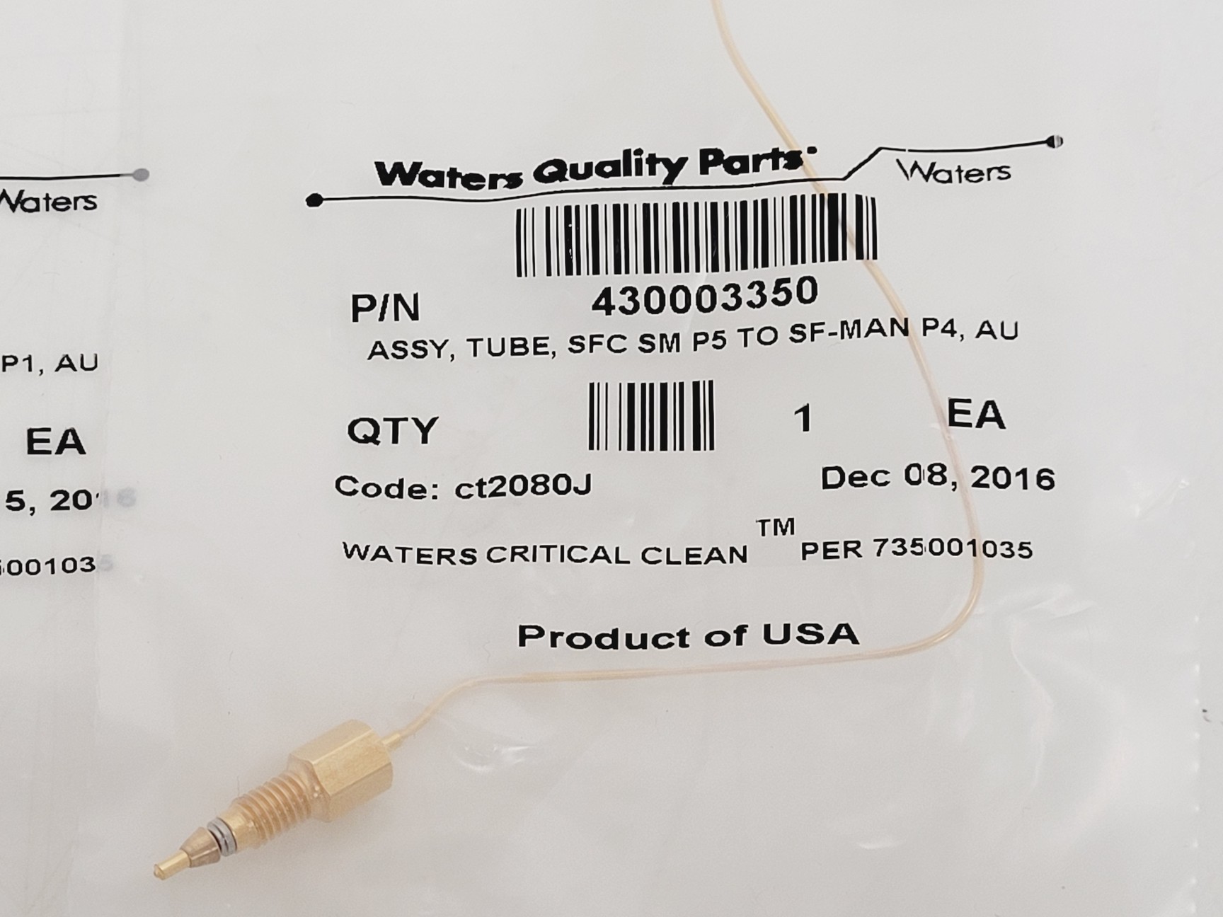 Image of Waters Acquity UPC2 HPLC System, Column Manager, Convergence, Sample, Binary, SQ