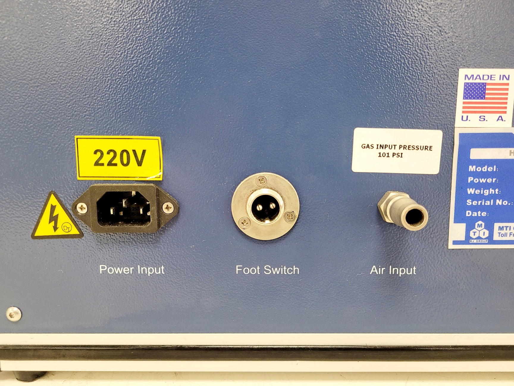 Image of MTI Corporation Hot Sealing Machine Spares/Repair 