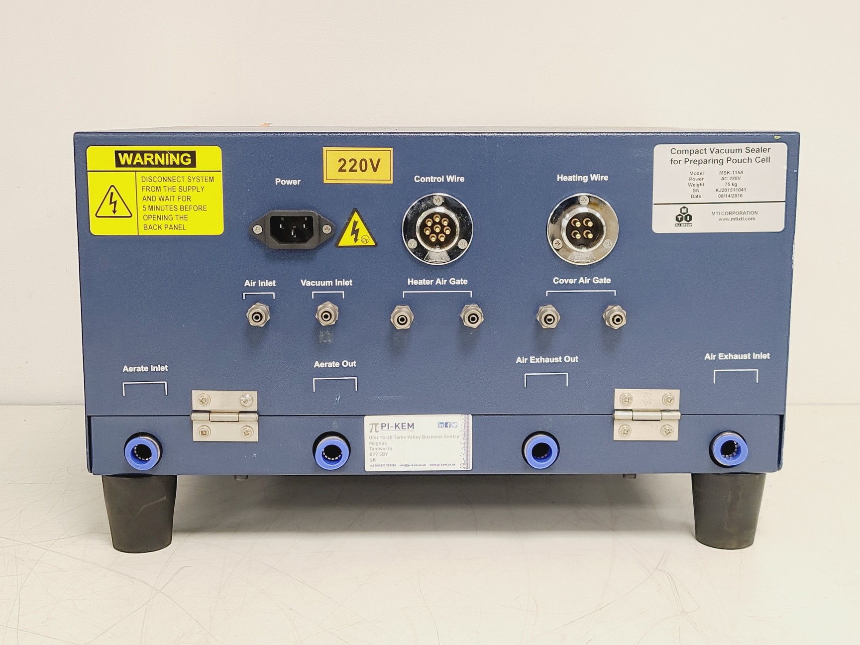 Image of MTI Corporation MSK-115A Compact Vacuum Sealer 2016