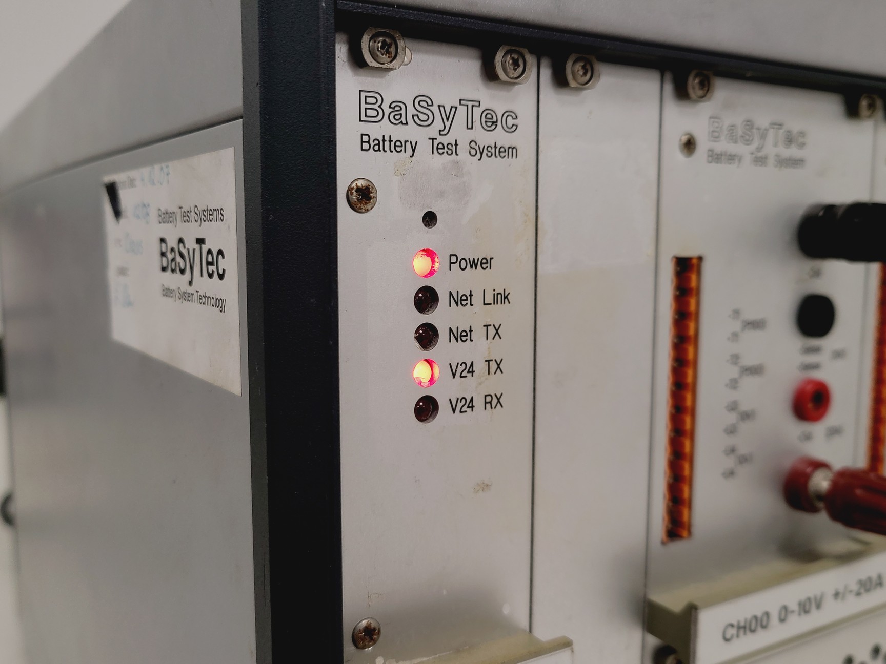 Image of BaSyTec Battery Test System