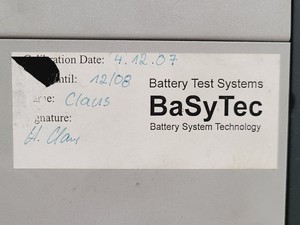 Thumbnail image of BaSyTec Battery Test System