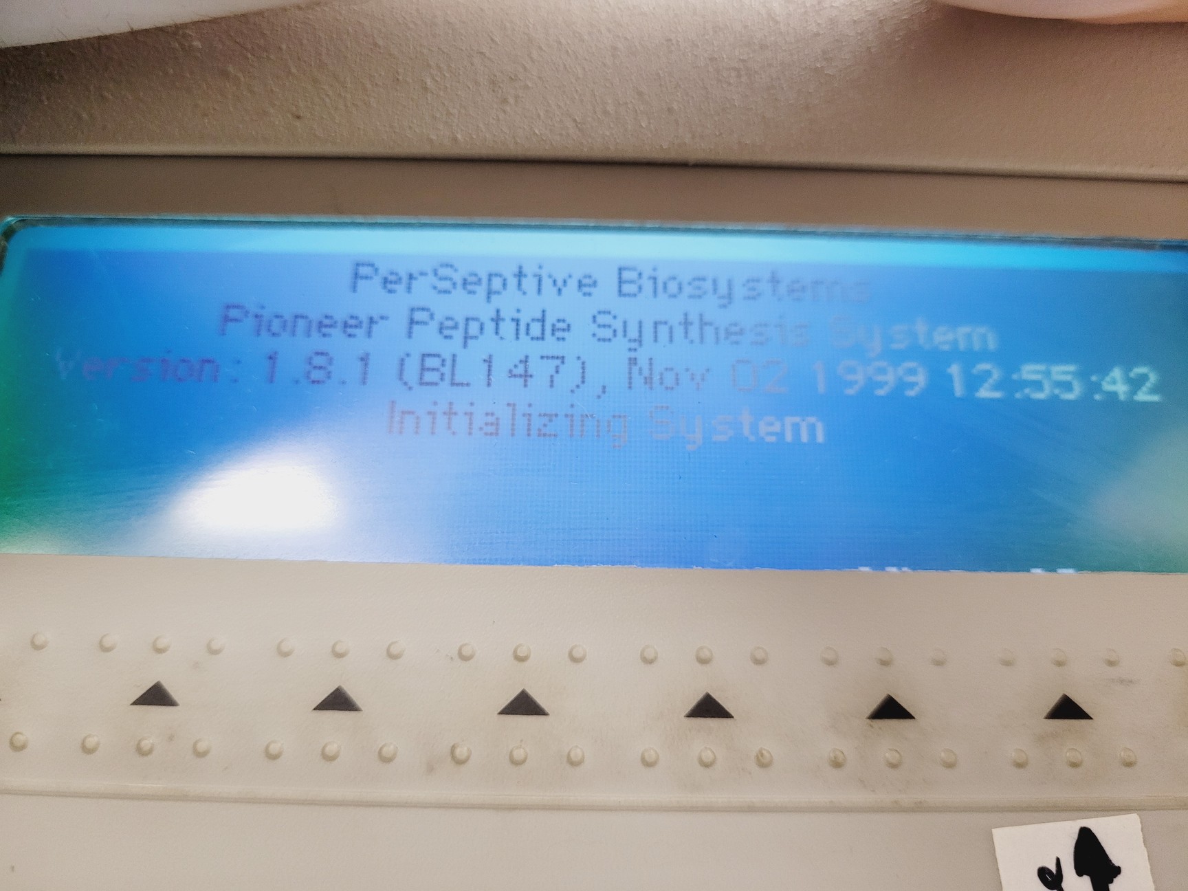 Image of Applied Biosystems PerSeptive Biosystems Pioneer Peptide Synthesis System Lab